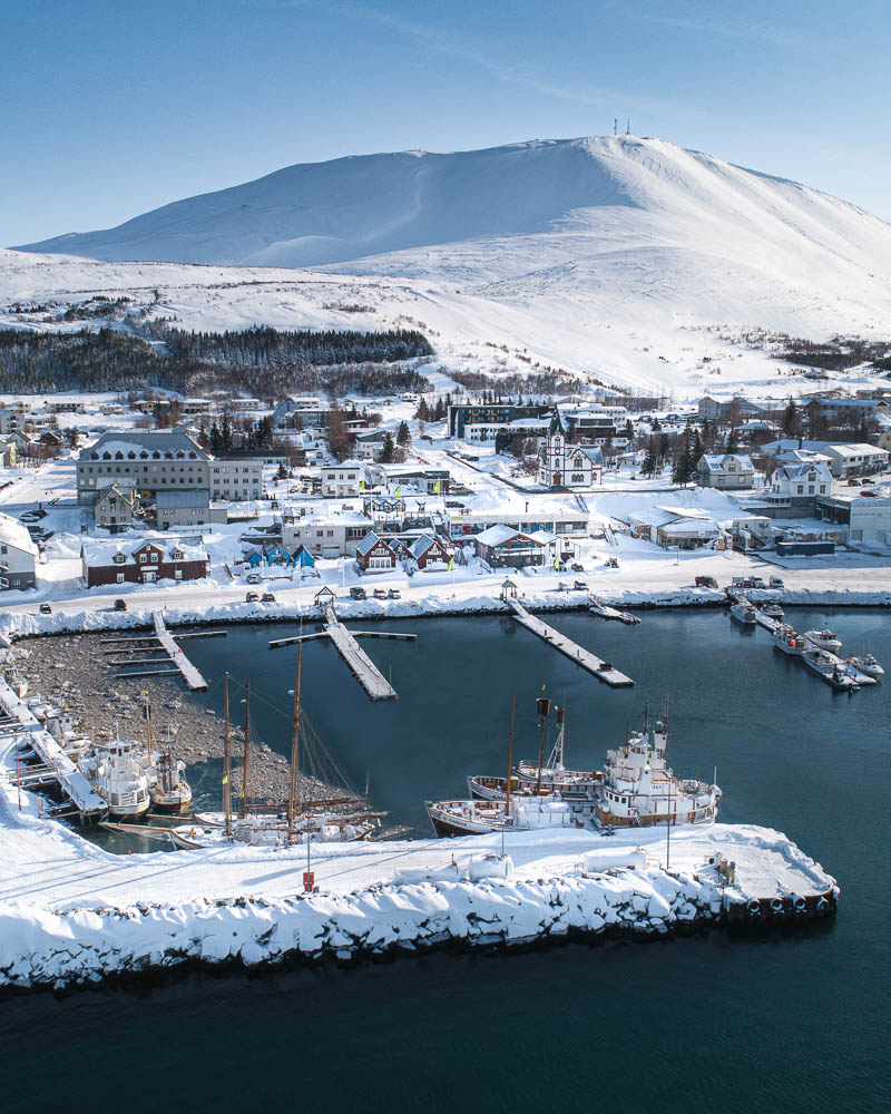 Húsavík harbour in winter © Aleš Mucha