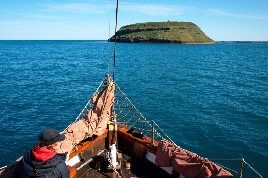 Sailing to Puffin Island