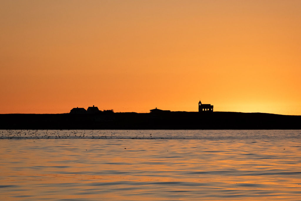 Sonnenuntergang auf Flatey © Ales Mucha