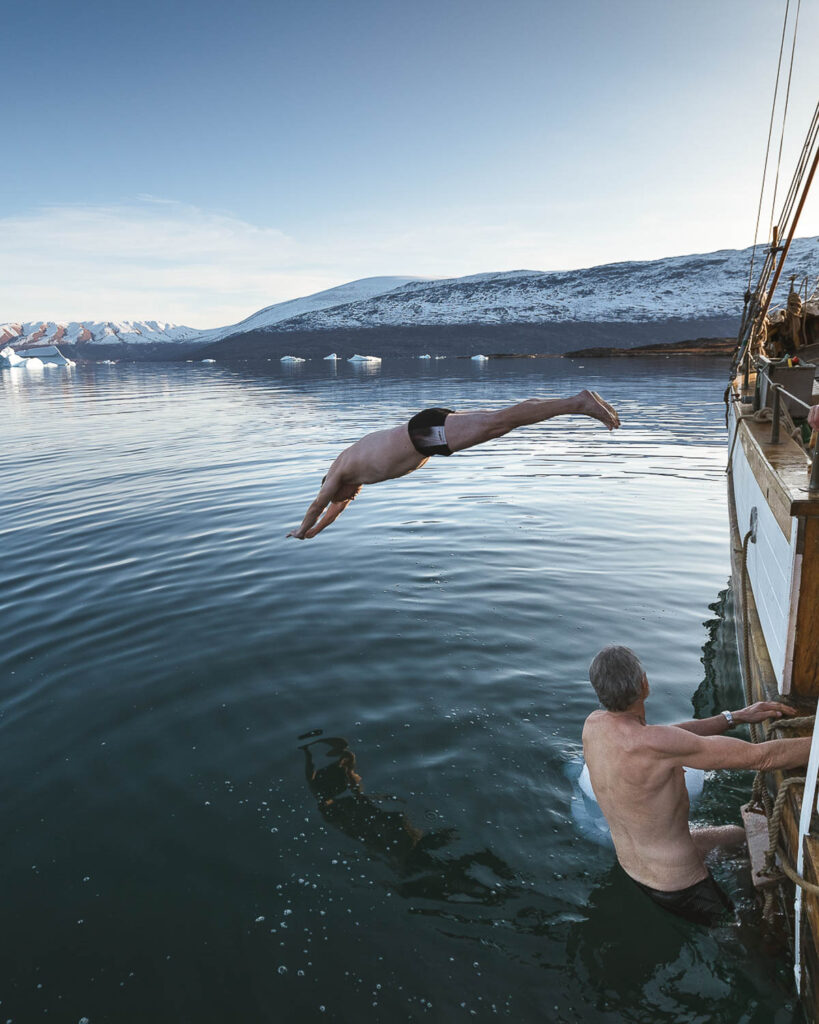 Polar plunge