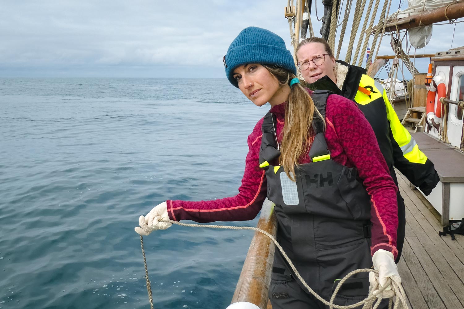 Approaching fluke print Approaching fluke print