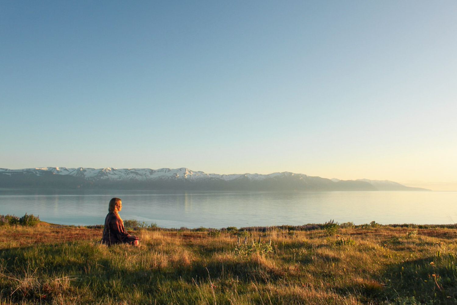 Meditation at Skjálfandi Bay Húsavík