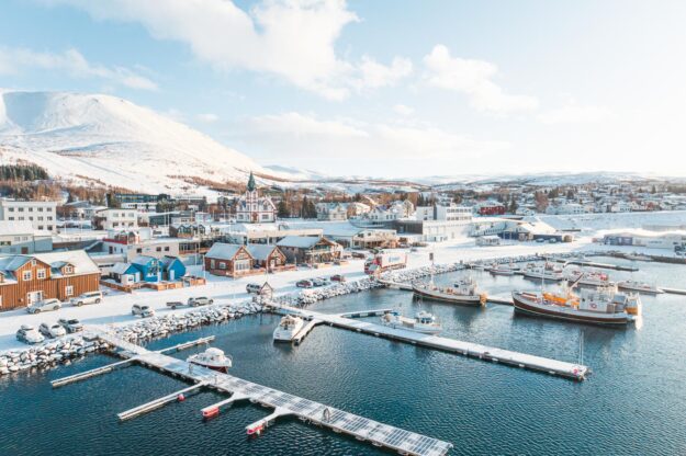 Húsavík – the whale watching capital of Iceland.