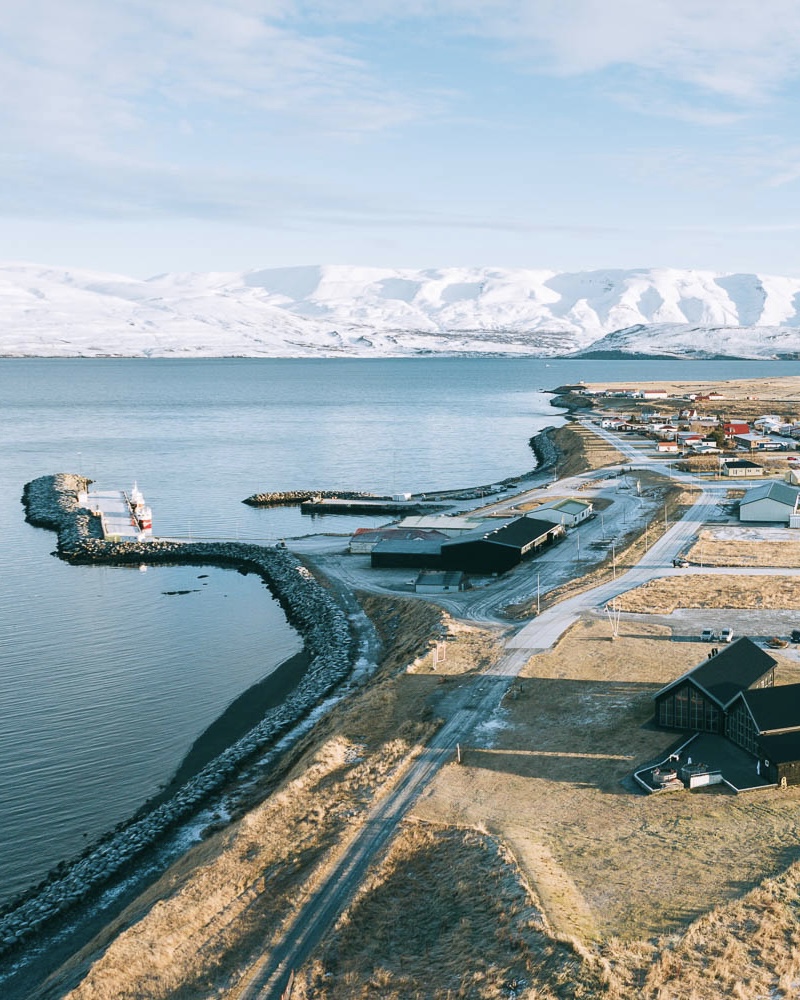 Árskógssandur in winter © Ales Mucha